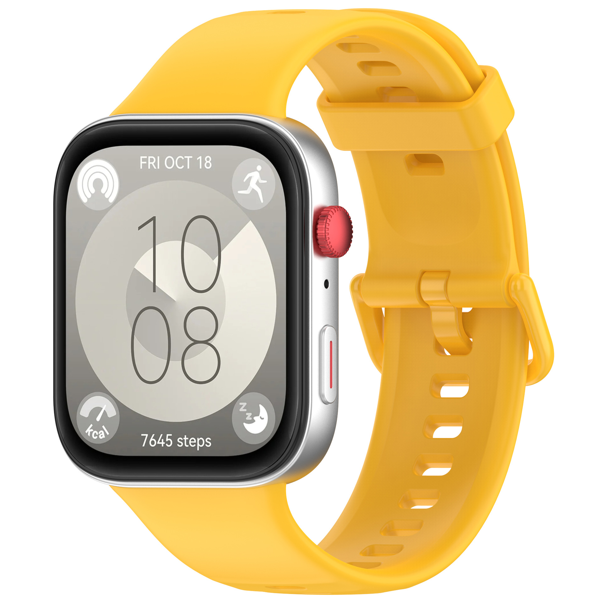 Nuevos productos para el reloj Huawei Fit3, pulsera de silicona de botón de color, pulsera oficial de Huawei Fit3