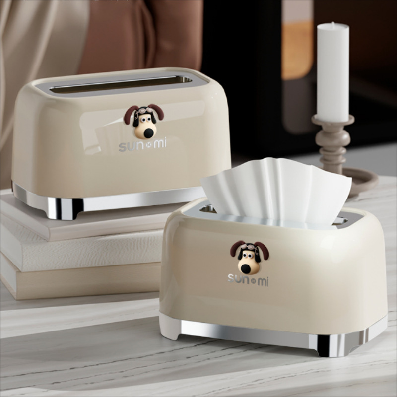 ins cream style tissue box light luxury high-looking creative living room advanced bedroom toilet desktop tissue tissue tissue box