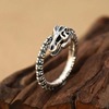 Accessory, dinosaur, men's skeleton, one size ring, wholesale