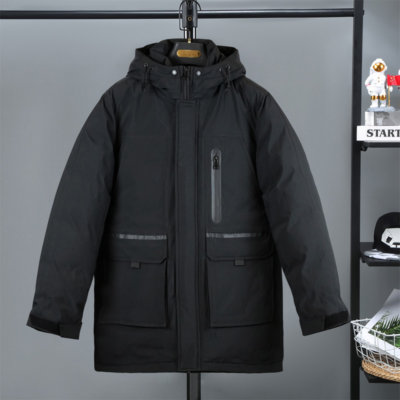 (2개) 면화 패딩 재킷 남성용 겨울 야외 스포츠 여행 두꺼운 방풍 두꺼운 면화 패딩 재킷 의류 방청 의류 도매