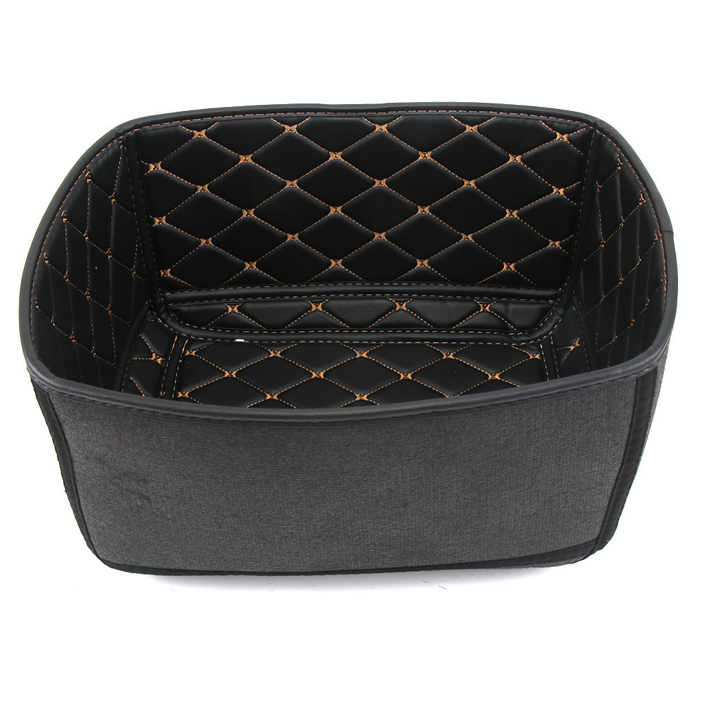 Motocicleta aleación de aluminio tronco pad 45L tronco engrosado impermeable forro resistente al desgaste mudo forro interior superior e inferior conjunto