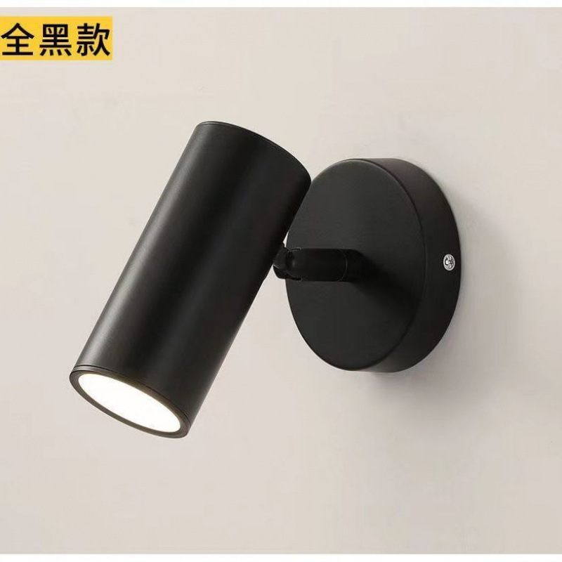 lámpara de pared luminaria de brazo oscilante dormitorio cabezal de cama lámpara de pared plegable puede girar para leer minimalista nórdico estudio baño
