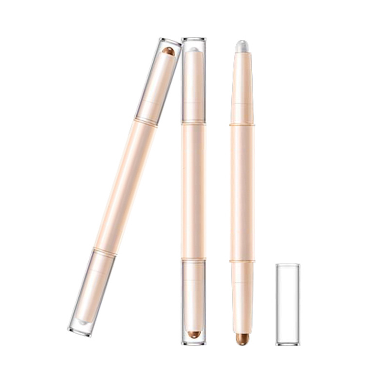 翠黛工厂 卧蚕笔双头两用高光棒眼影笔哑光珠光眼影棒定制加工OEM