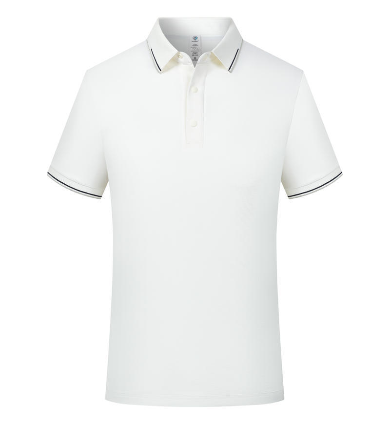 Camiseta polo personalizada de tamaño transfronterizo camiseta de trabajo camiseta cultural bordada logotipo revestido vestido de trabajo de manga corta personalizado