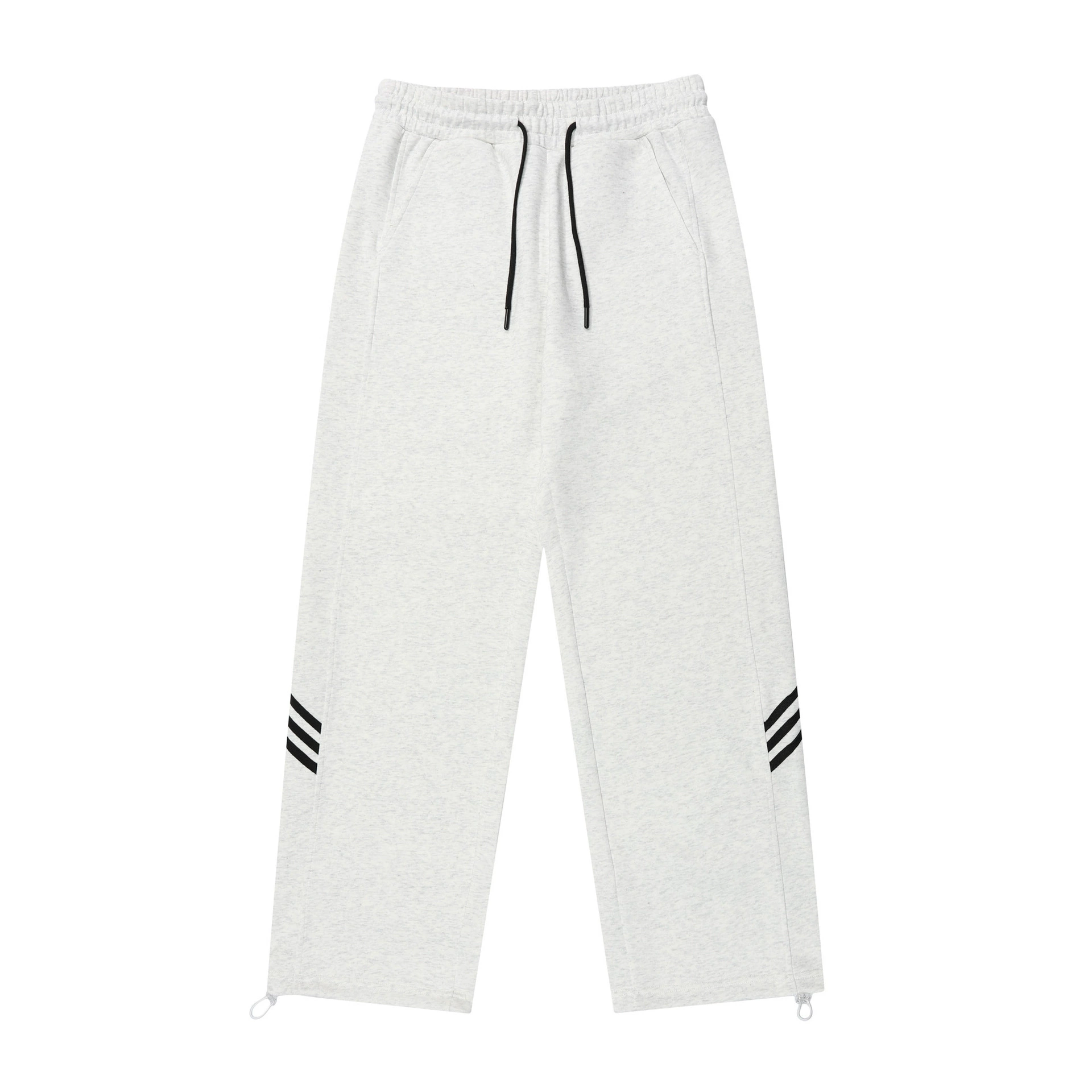 Официально разработанные knitted trousers, 2023, американский стиль, свободный прямой покрой