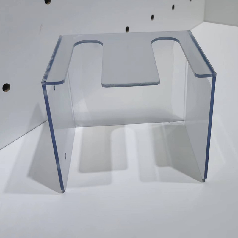 透明pc板折弯异形加工pc耐力板切割雕刻打孔打磨实心板材