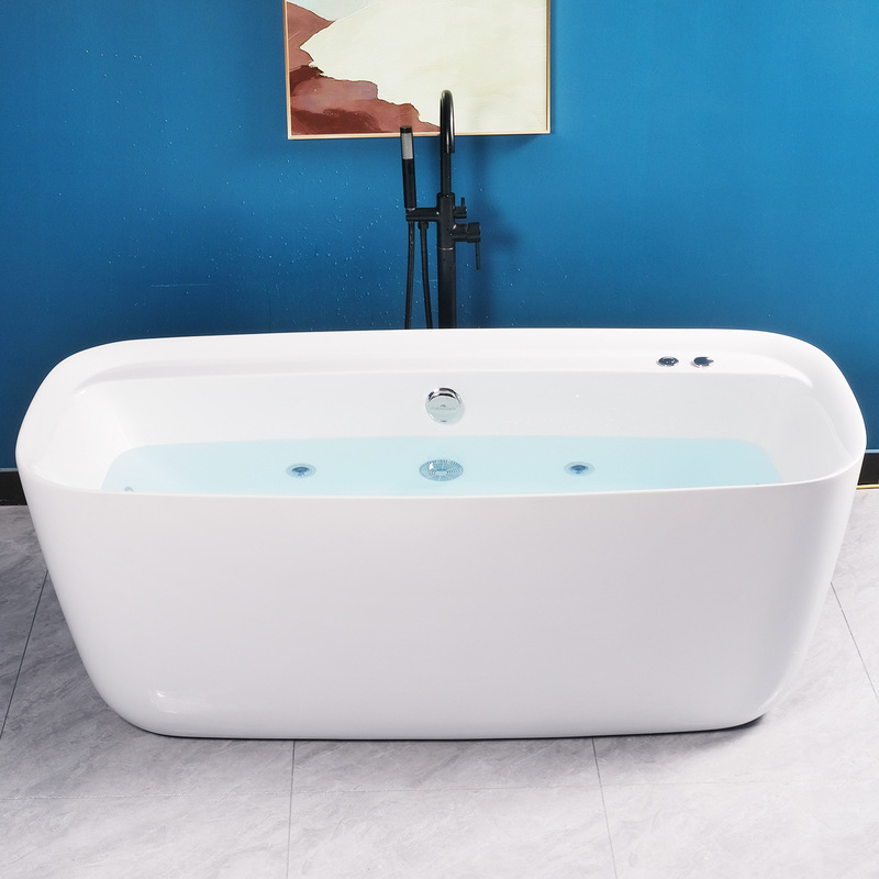 Whirlpool Bathtub Hotel B&B Bathtub Large Bathtub Deepening Independent Integrated Adult Internet Celebrity Massage Bathtub