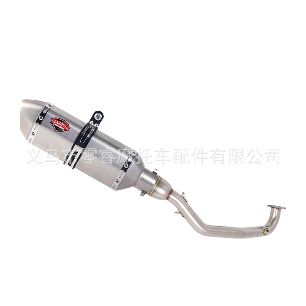 Motorcycle Exhaust Pipe Muffler for Peugeot Django Django 125 150 Modified Exhaust Pipe Front