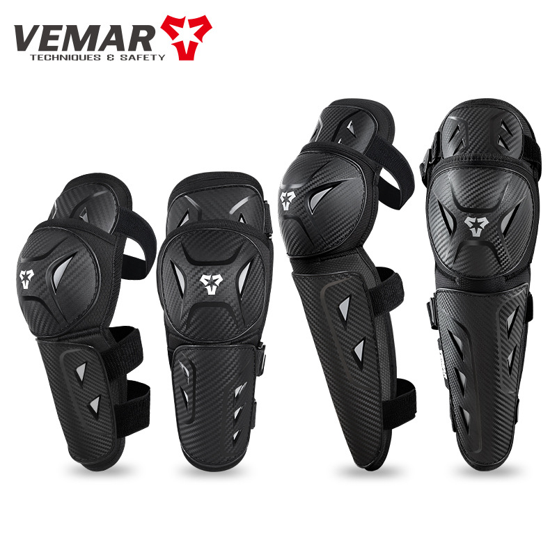 Four Piece Set Motorcycle Riding Protective Gear Knee And Elbow Pads Leg And Hand Protectors For Off-Road Sports_voghion.com