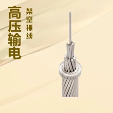 有线国标JL/GJ钢芯铝绞线铝芯电缆线架空裸导线铝合金导体电线