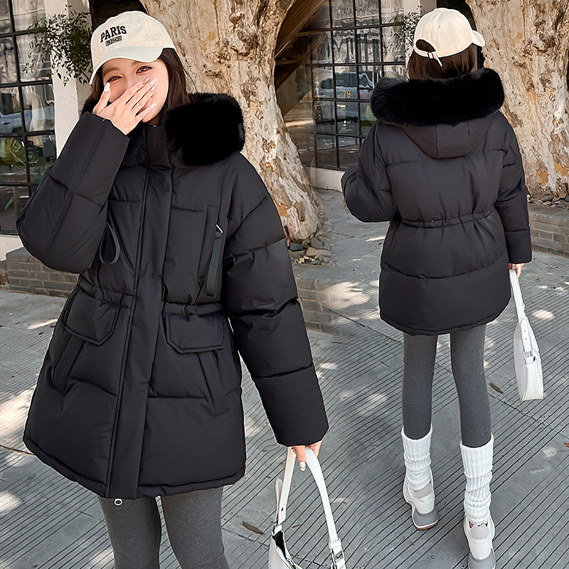 Trajes de pan gruesos cortos de plumón de algodón chaqueta de algodón para mujeres coreanas sueltas de otoño y invierno chaqueta de algodón 2025 nuevo
