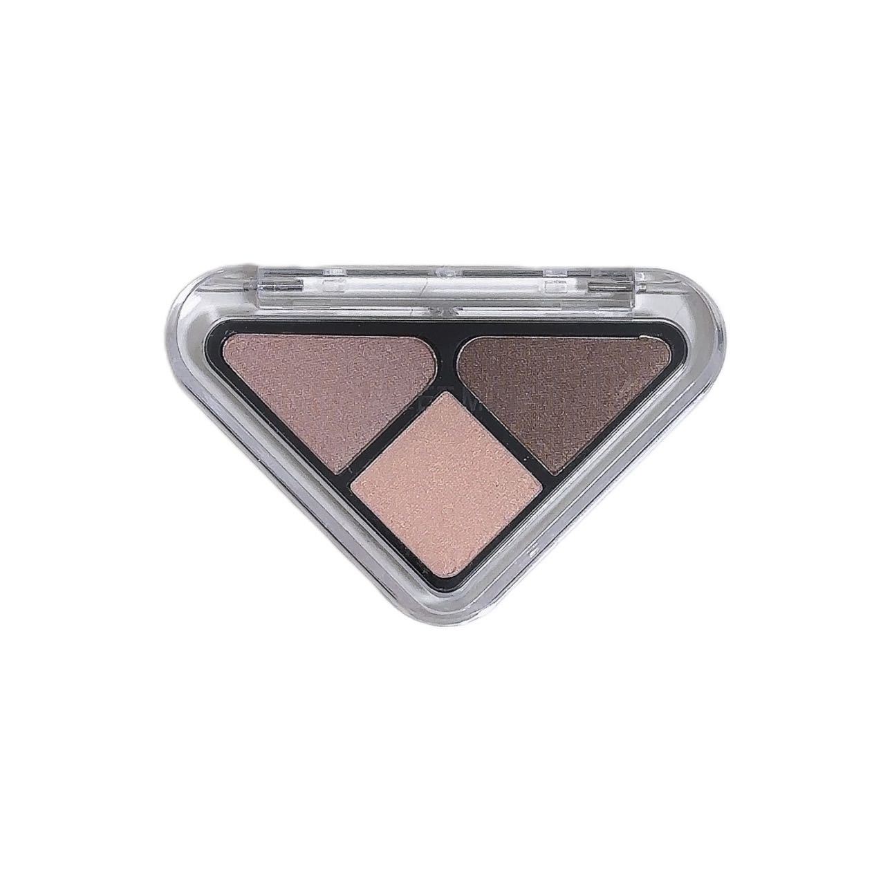 Triangular eye shadow