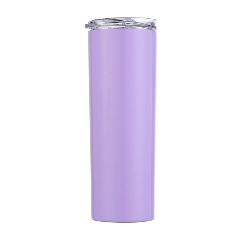 En stock 20oz taza recta 304 Acero inoxidable superficie brillante taza del coche taza de agua termo vacío taza