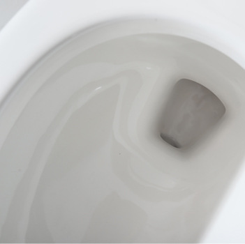 Household siphonic hotel apartment anti-odor, water-saving, large-diameter anti-splash water engineering ceramic toilet seat undefined
