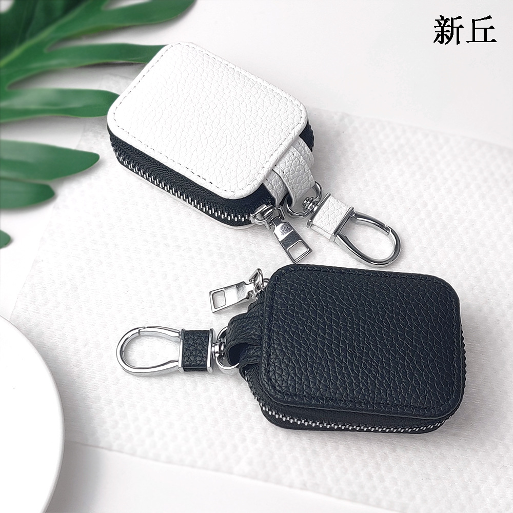 Кожаный чехол-кейс Xinqiu с текстурой личи для AirPods