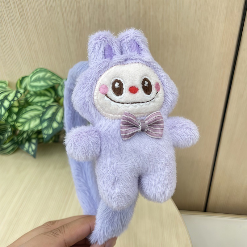 新しい立体バブルマトラブブぬいぐるみヘッドバンドラブブぬいぐるみ洗顔ヘッドバンドハイヘッドメーカー|undefined