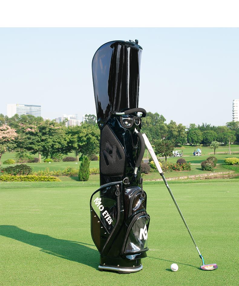 Túi đựng gậy golf trong suốt Moyes chất liệu TPU chống nước, kích thước 128x21x33 cm — M22QB04-Đen, M22QB04-màu trắng chi tiết 7