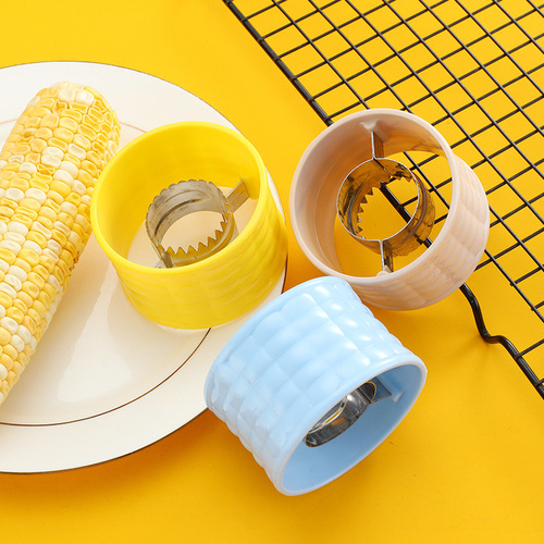 Rotary corn peeler household corn peeler creative corn kernel separator artifact vegetable kitchen gadget