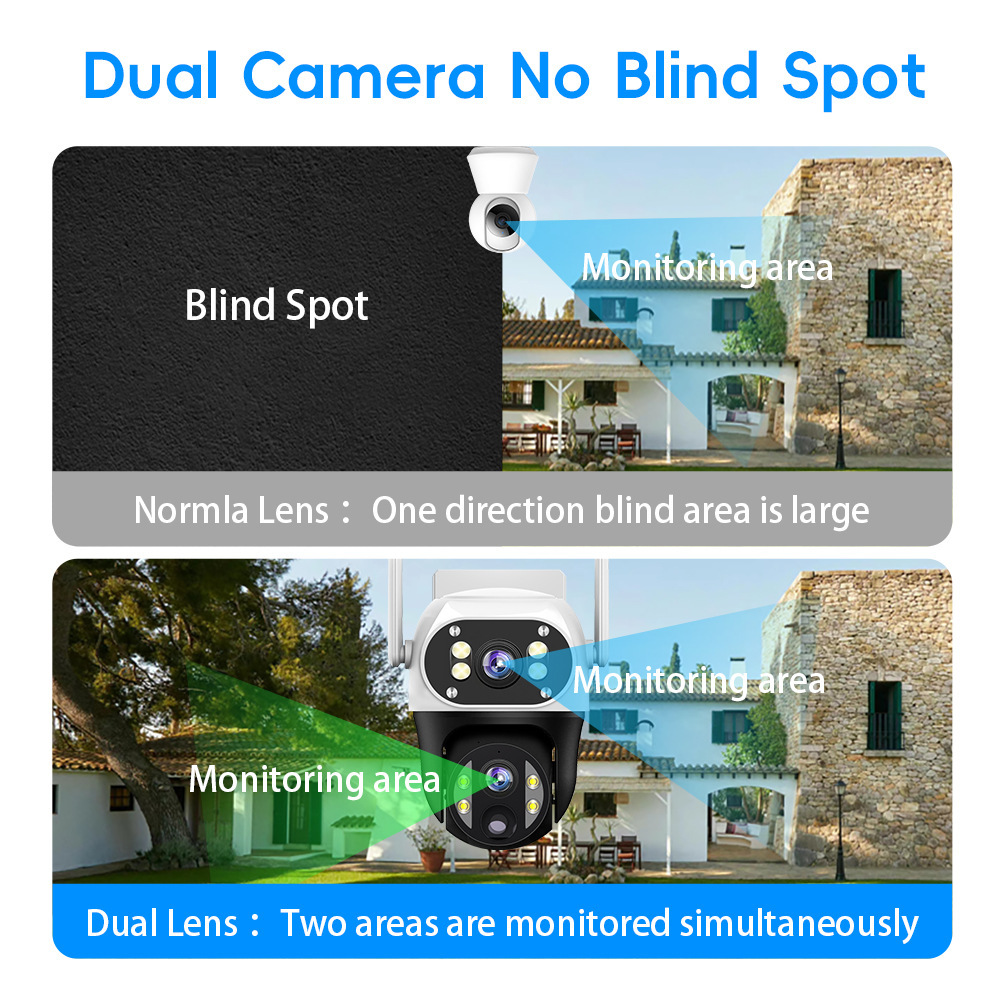 V380pro solar battery WiFi/4G cctv ptz outdoor HD IP camera image 5