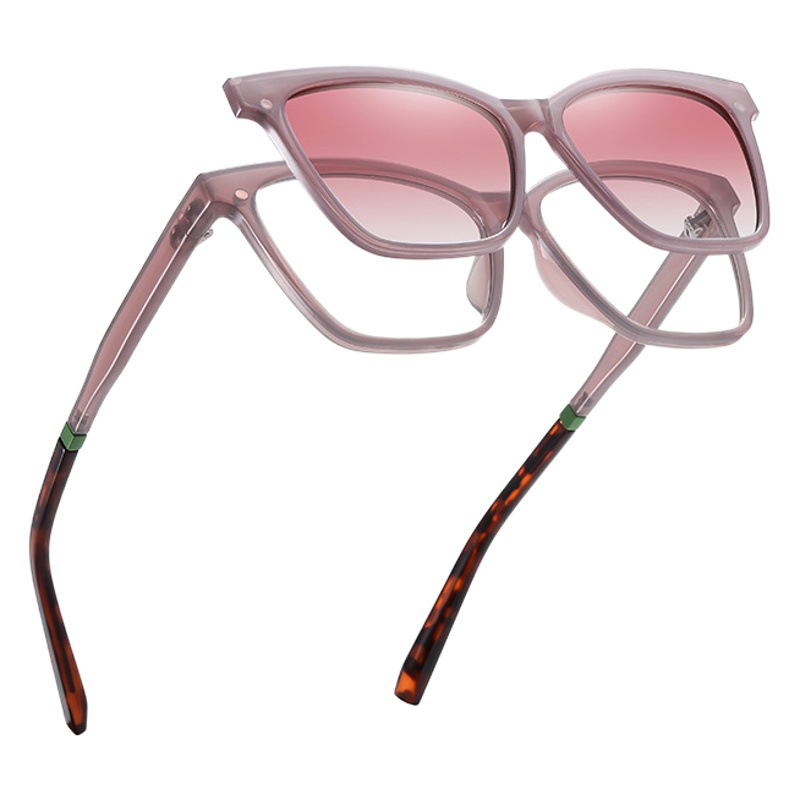 CG7704 europeo y americano nuevo miopía magnética conjunto gafas un espejo de doble uso TR90 ultra-ligero conductor de la moda gafas de sol polarizadas