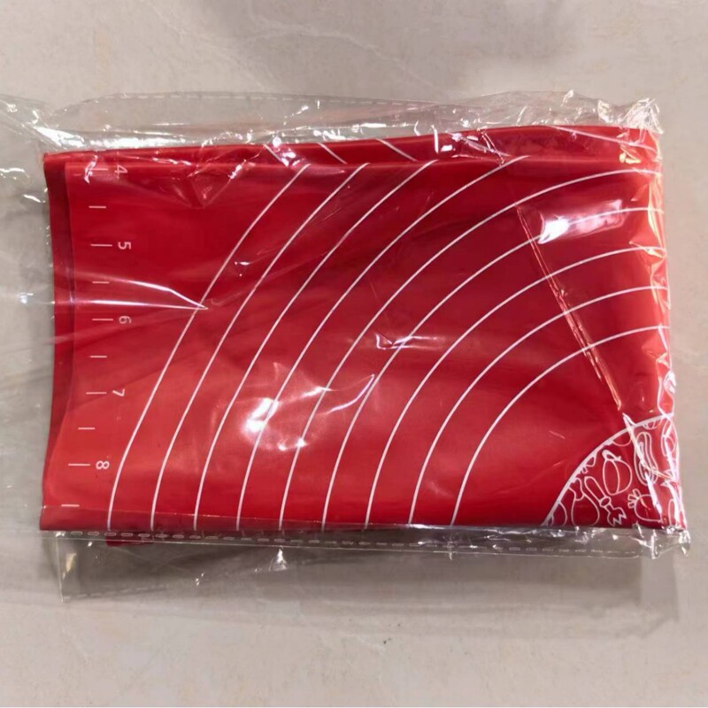 家用厨房硅胶揉面垫方形防滑不粘和面垫带刻度擀面烘焙工具批发|undefined