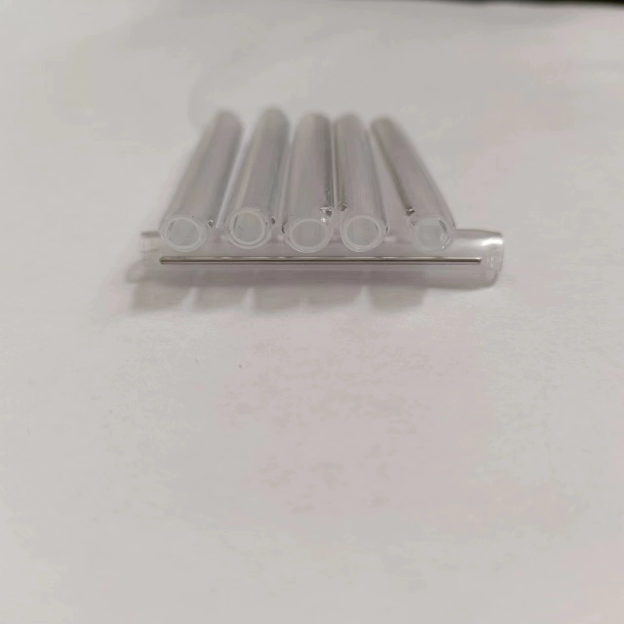 Кожаный провод двухигольный термоусадочный рукав двойной стальной игольчатый провод термоусадочная трубка оптический кабель бабочка FTTH кожный волокна термоусадочная трубка