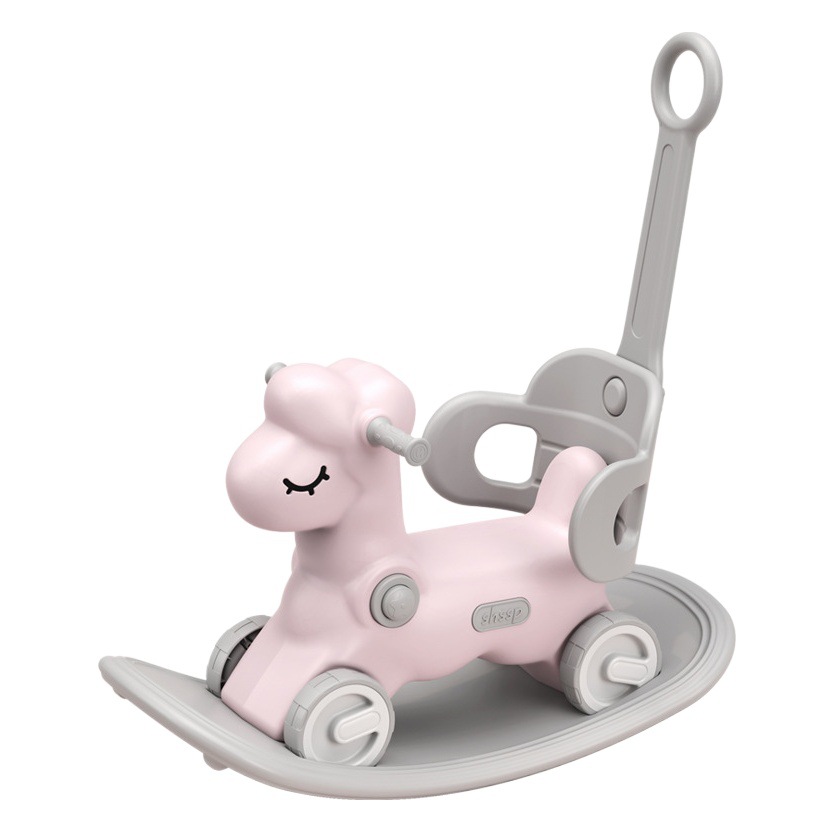 Juguetes multifuncionales para el hogar al por mayor para niños, bebés niñas de 0 a 3 años, regalo de cumpleaños para bebés, caballito balancín.