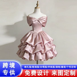 晚礼服;婚纱;连衣裙