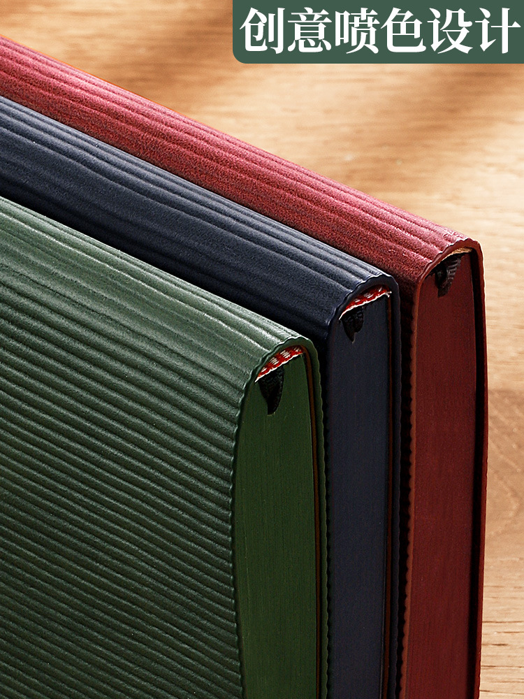 Simple de tres piezas A5 cuaderno de negocios al por mayor Bloc de notas caja de regalo cuaderno diario de oficina en stock al por mayor