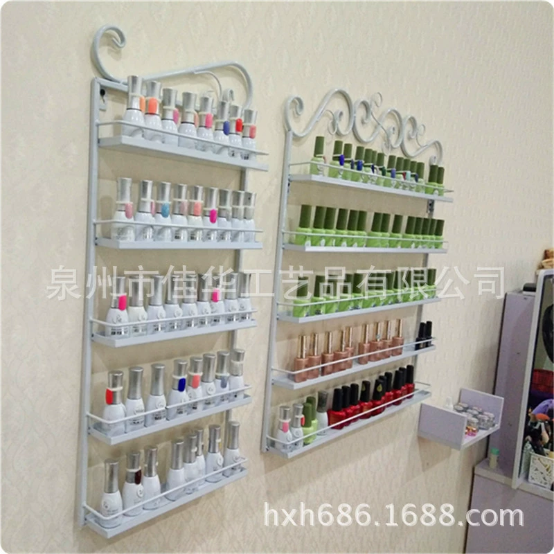 Cosmetic stand, metal nail polish