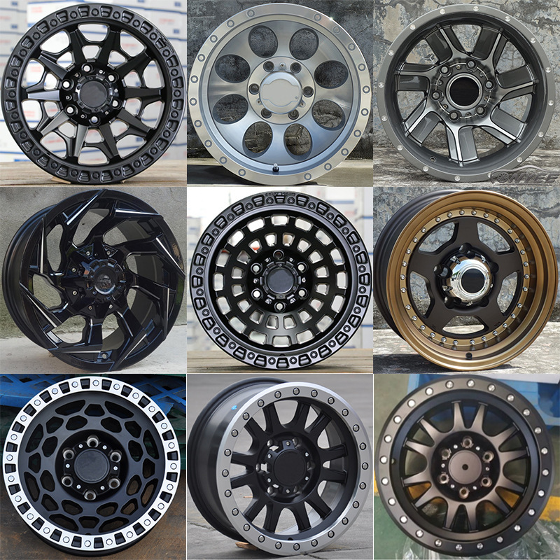 Oscuro aplicado Dodge pick-up Jimny Hub Jim negativo 1516 pulgadas Saolan Ram Cross Country Bandera de guerra