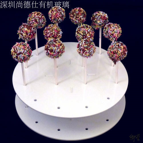 插棒棒糖的展示架木质玻璃克力架陈列架糖葫芦超市零食展架水果架