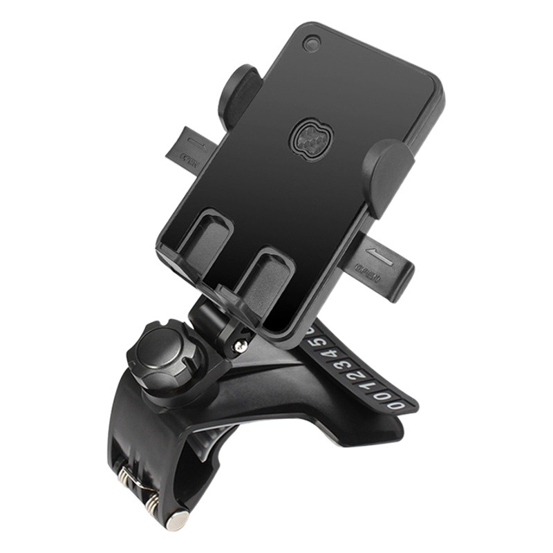 Soporte del teléfono móvil del coche multifunción adhesivo salida de aire panel de instrumentos multifunción navegación del coche marco de soporte del teléfono móvil