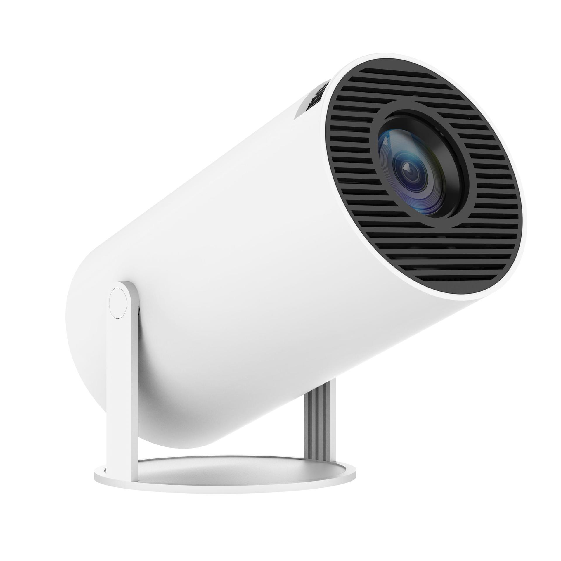 Proyector inteligente Proyección de cine en casa transfronteriza de bajo ruido portátil Oficina HD 4K proyector dormitorio