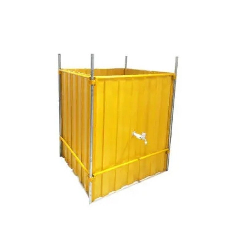 抗洪救灾装配式围井便携式玻璃钢防汛可拆卸堤坝挡水墙防护可移动