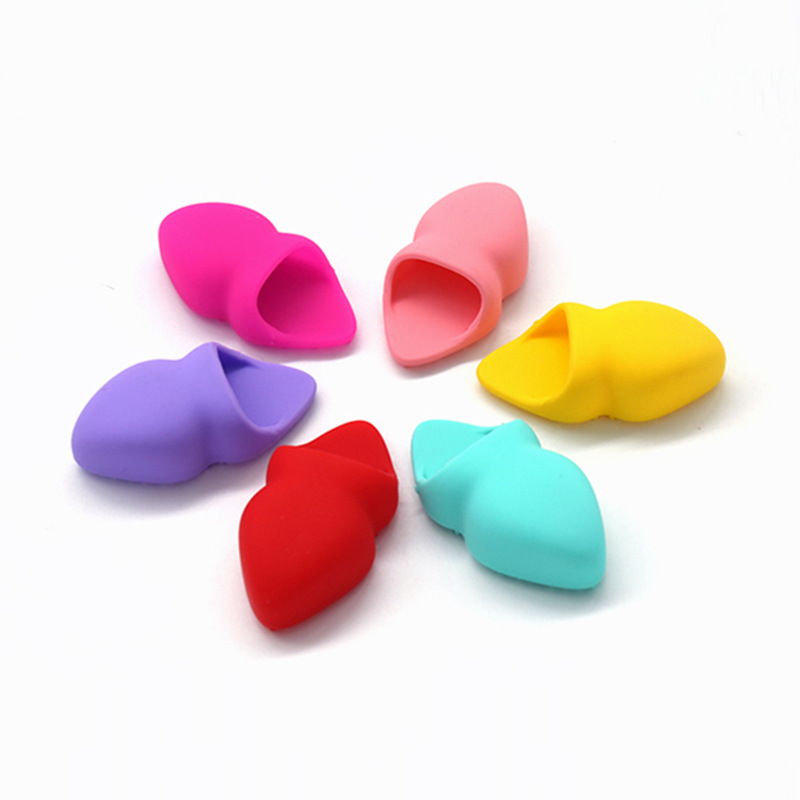 Nuevo cepillo de lavado facial de silicona en forma de manguito de dedos de labios cepillo de limpieza facial manual herramienta de limpieza facial cepillo de champú para bebés image 5