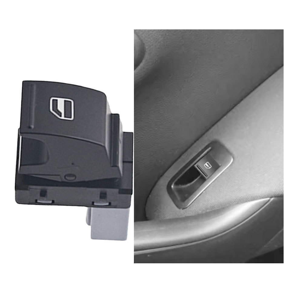 7l6959855b Is Suitable for Volkswagen Jetta Golf Tiguan Car Glass Lift Single Button Switch
