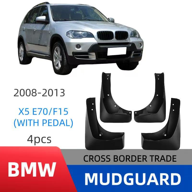 Para BMW X5 E70/F15 2008-2018 con pedal comercio exterior transfronterizo neumáticos de coche guardabarros cuero