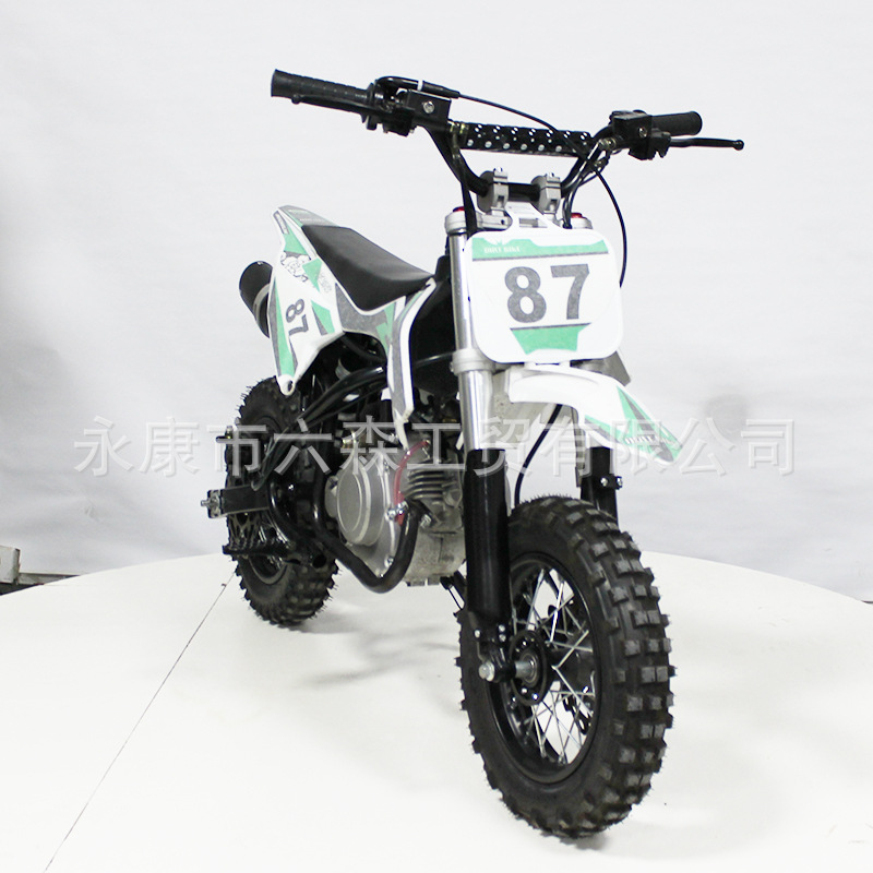 60Cc Stepless Variable Speed Two-Wheeled Off-Road Mountain Racing Motorcycle for Adults and Children, Mini Small-Sized Mountain Bike for Intermediate and High-Level Competitions