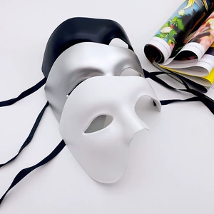 Retro Prince Half Face Mask for Halloween, Masquerade, Costume Party