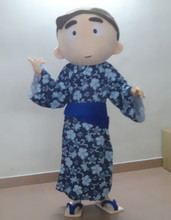 動漫日本人表演玩偶和服COS裝扮日本男孩演出布偶卡通人偶服裝衣