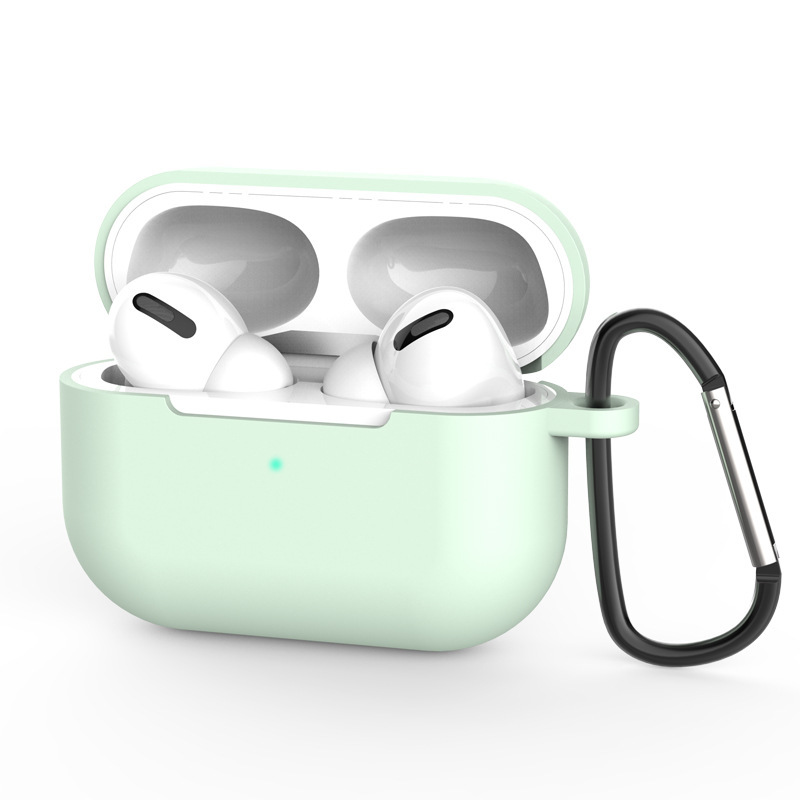 Aplicable a AirPods4 generación Pro3 generación toda la serie de cubierta de silicona universal caja de carga de auriculares caja de auriculares a prueba de caídas