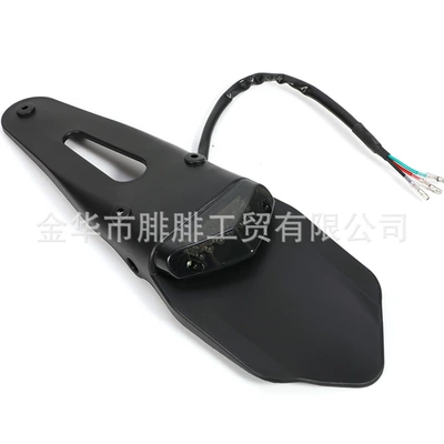 Tail light Tail Light Universal Led Triangle - black-201-small-clay-board-with-light