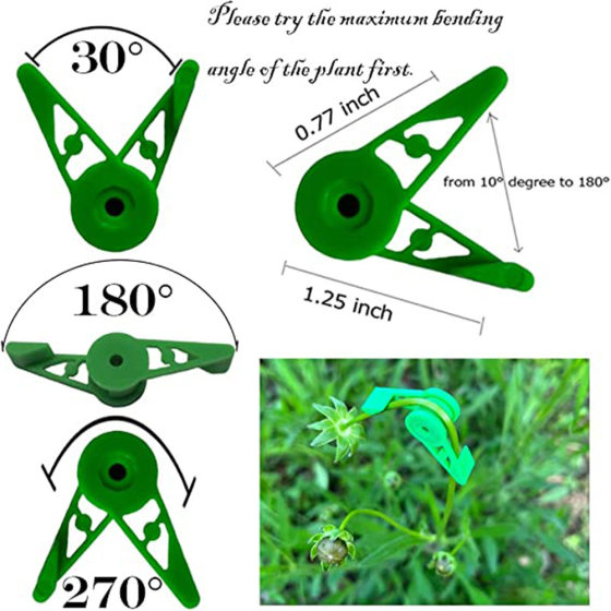 360 adjustable angle Plant pipe Bender Degree Plant Bender light training Plant growth buckle