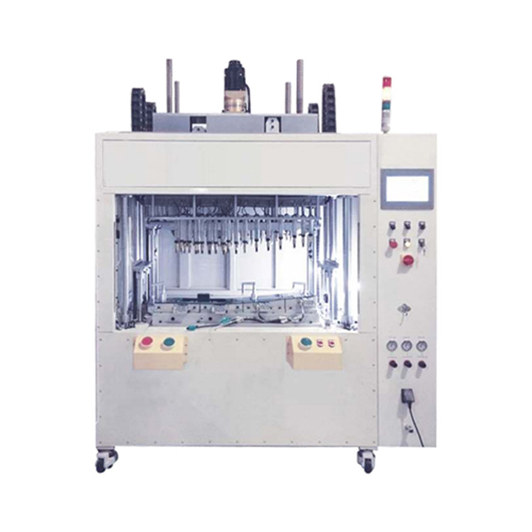 威拓双工位伺服热熔铆点焊接机汽车门板仪表盘铆点机供应厂家