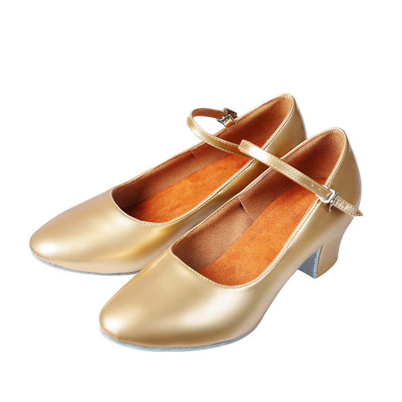 Zapatos de baile de Xinjiang, zapatos de baile modernos de cuatro estaciones, zapatos de baile latinos para adultos, zapatos de baile cuadrados, zapatos de baile uigures de tacón bajo