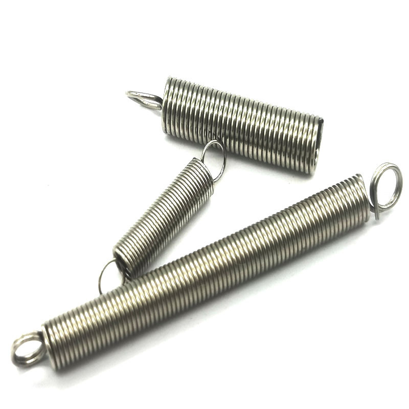 碳锰钢精密弯管304不锈钢伸缩双钩拉力拉伸弹簧