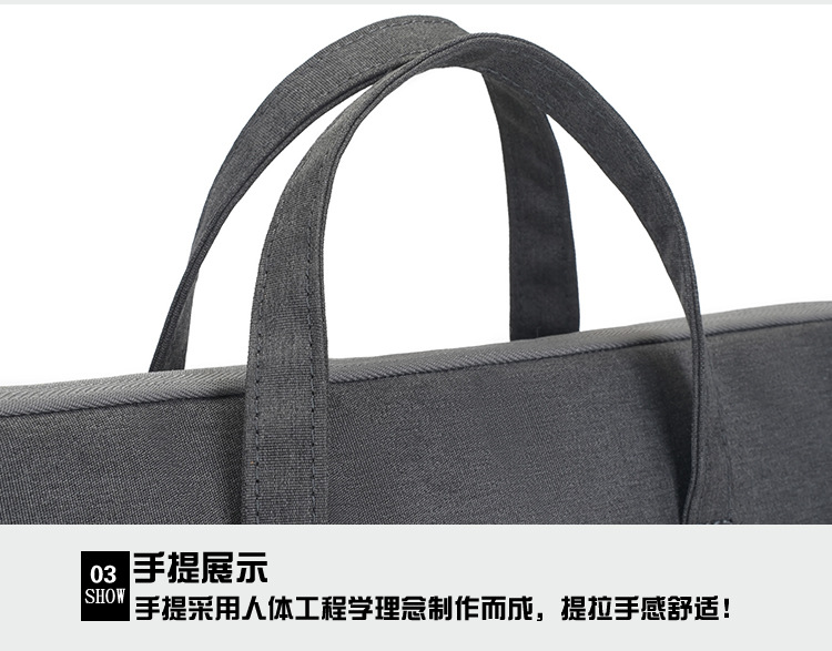 Airbag ultra-thin laptop bag, 14-inch and 15.6-inch tablet notebook inner bag, single-shoulder bag with logo printing undefined