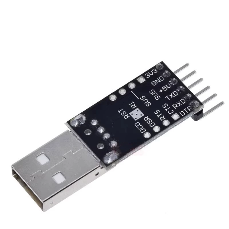 Модуль CP2102 USB–TTL преобразователь USB в UART, плата для прошивки микроконтроллеров