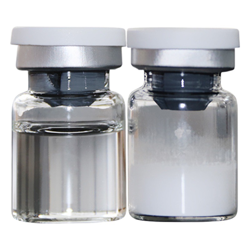 Polypeptide Freeze-Dried Powder + Sodium Hyaluronate Solvent Solution 200,000 Active Oligopeptide-1 Freeze-Dried Powder Anti-Wrinkle Soothing Wholesale